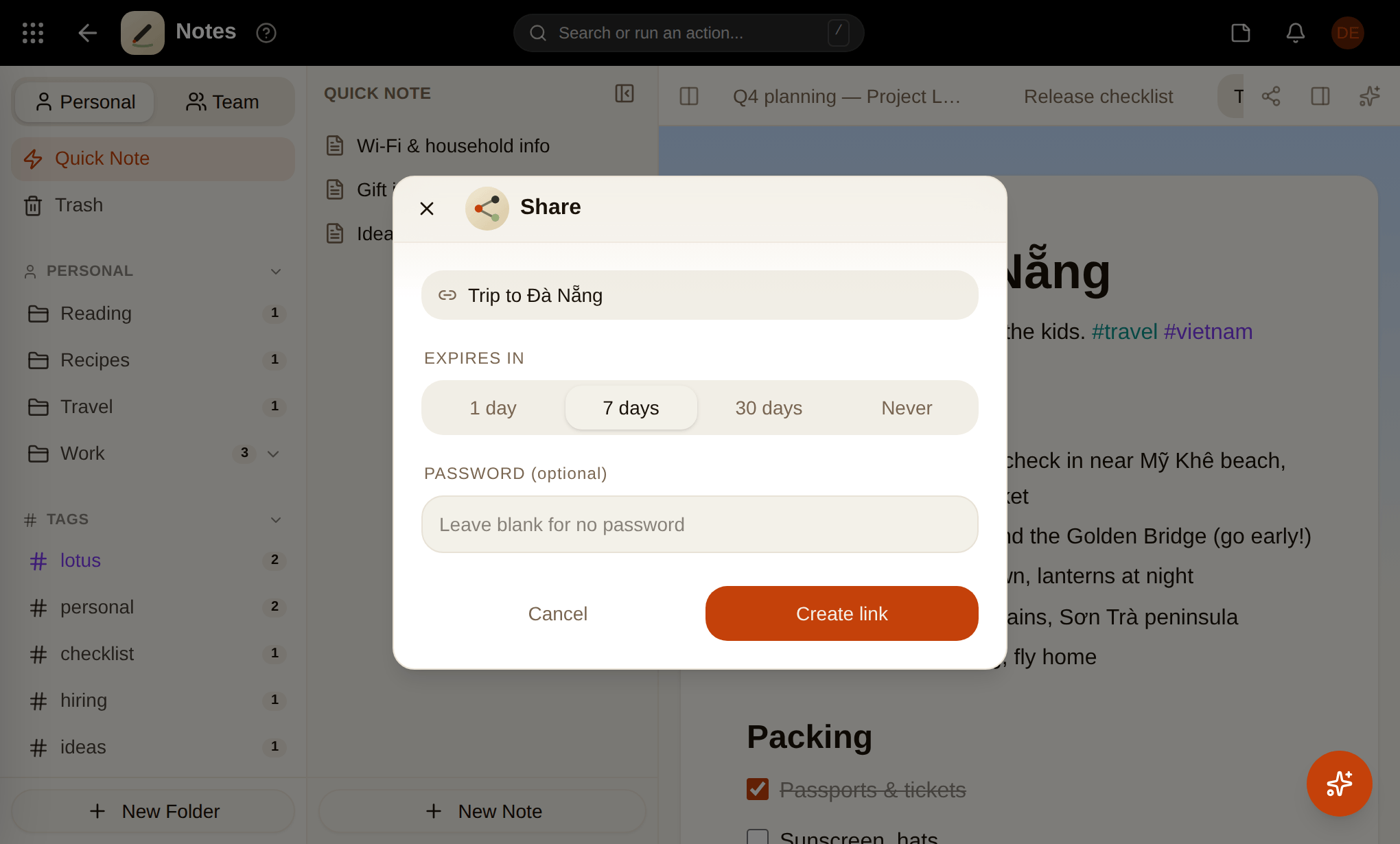 Notes screenshot 4