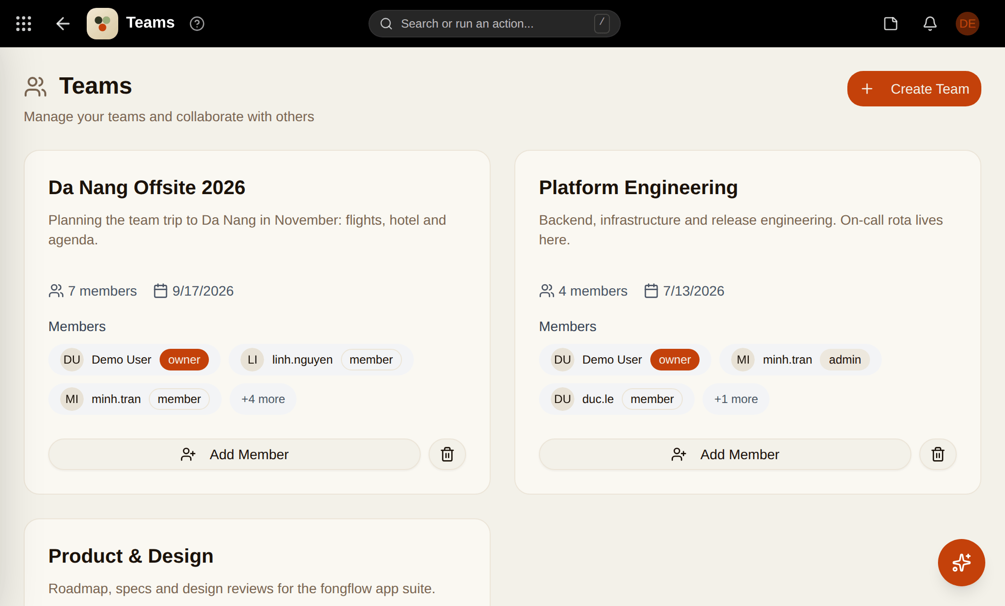 Teams screenshot